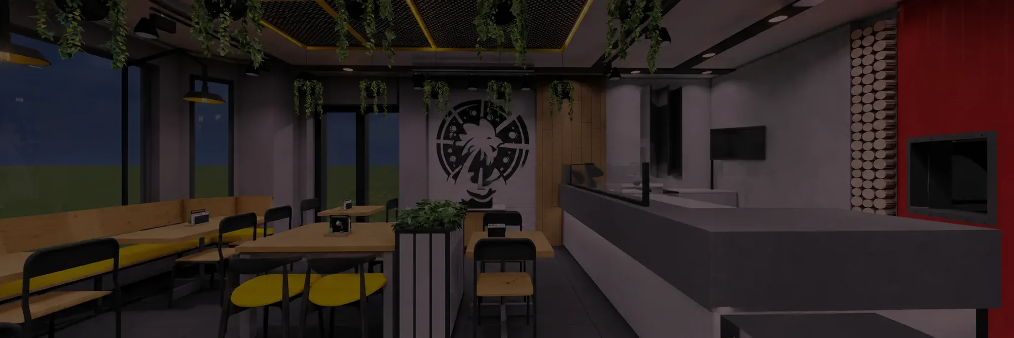 Inside a Bird & Co restaurant