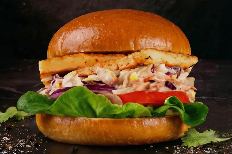 Halloumi Burger