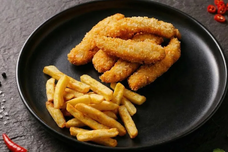 Crumbed Strips & Chips